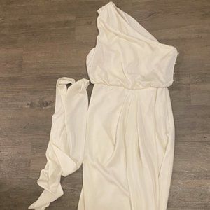 Olive and Ivy White Prom/Bridesmaid Dress